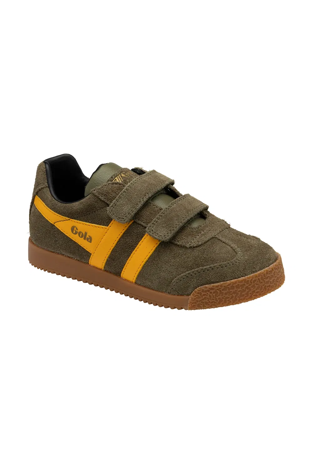 Кеды из замши Harrier Strap Gola Classics, Khaki