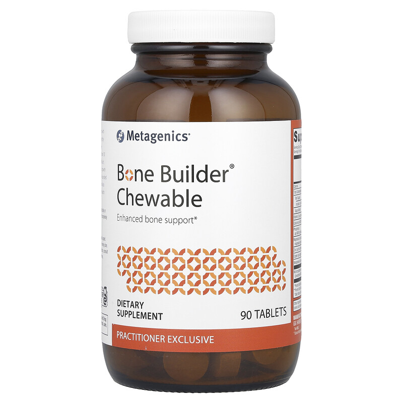 

Metagenics, Bone Builder жевательные таблетки, 90 таблеток