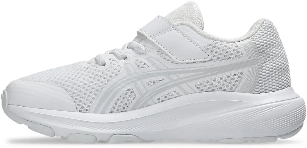 Детские беговые кроссовки для мальчиков Contend 10 PS ASICS, White/Cloud Grey — фото 4