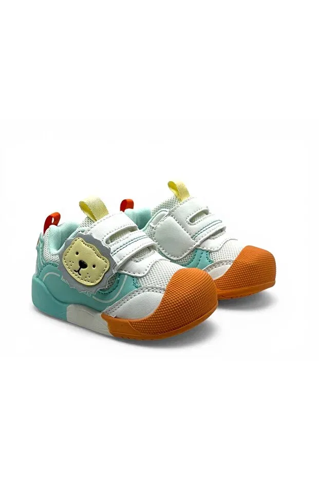 Детские туфли для девочек с коротким каблуком Marco Kids, Green — фото 3