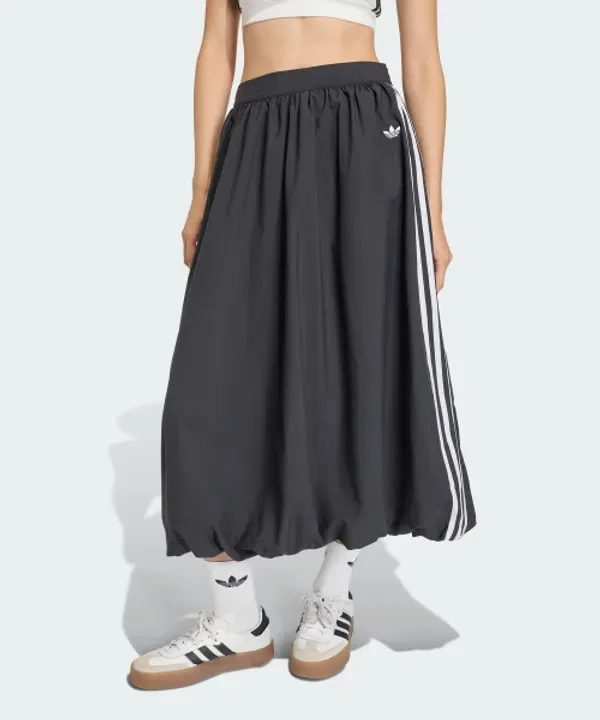 Юбка баллон длинная Adidas, черный