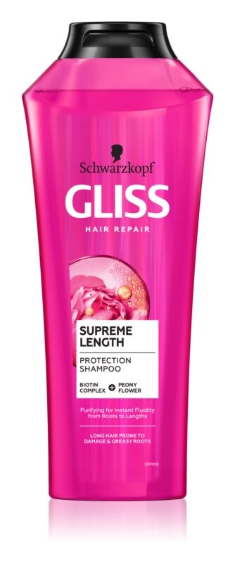

Защитный шампунь для длинных волос Schwarzkopf Gliss Supreme Length