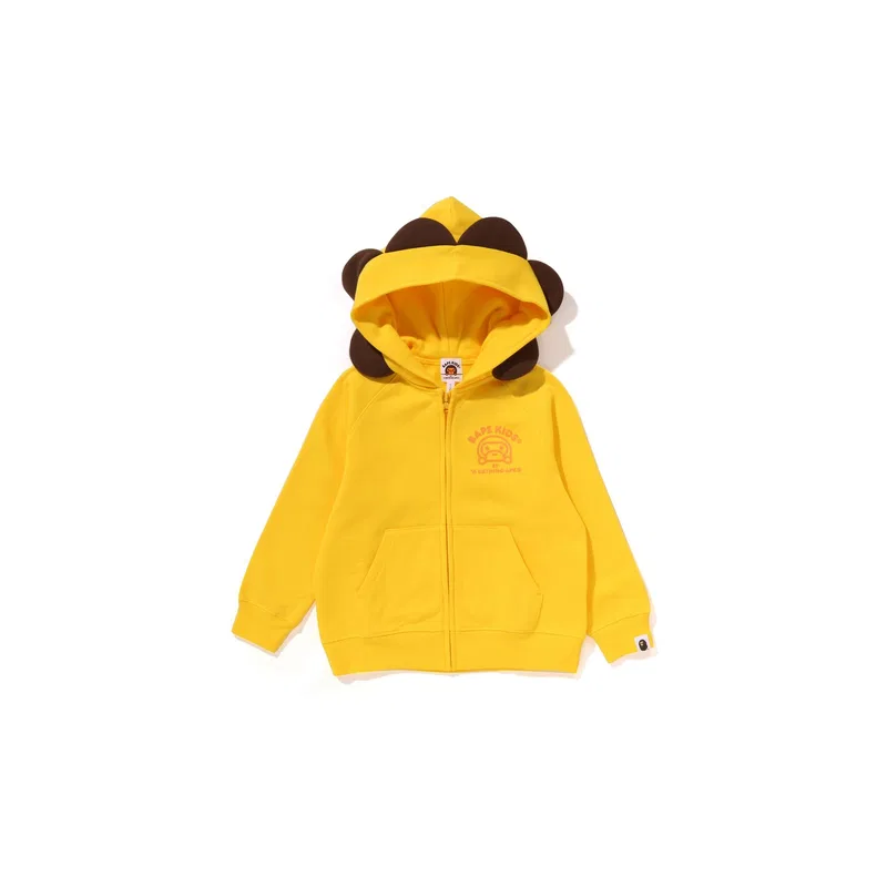 Детский свитшот для детей FW25 Children Aged 3 7 Years Old A BATHING APE, Yellow Yex