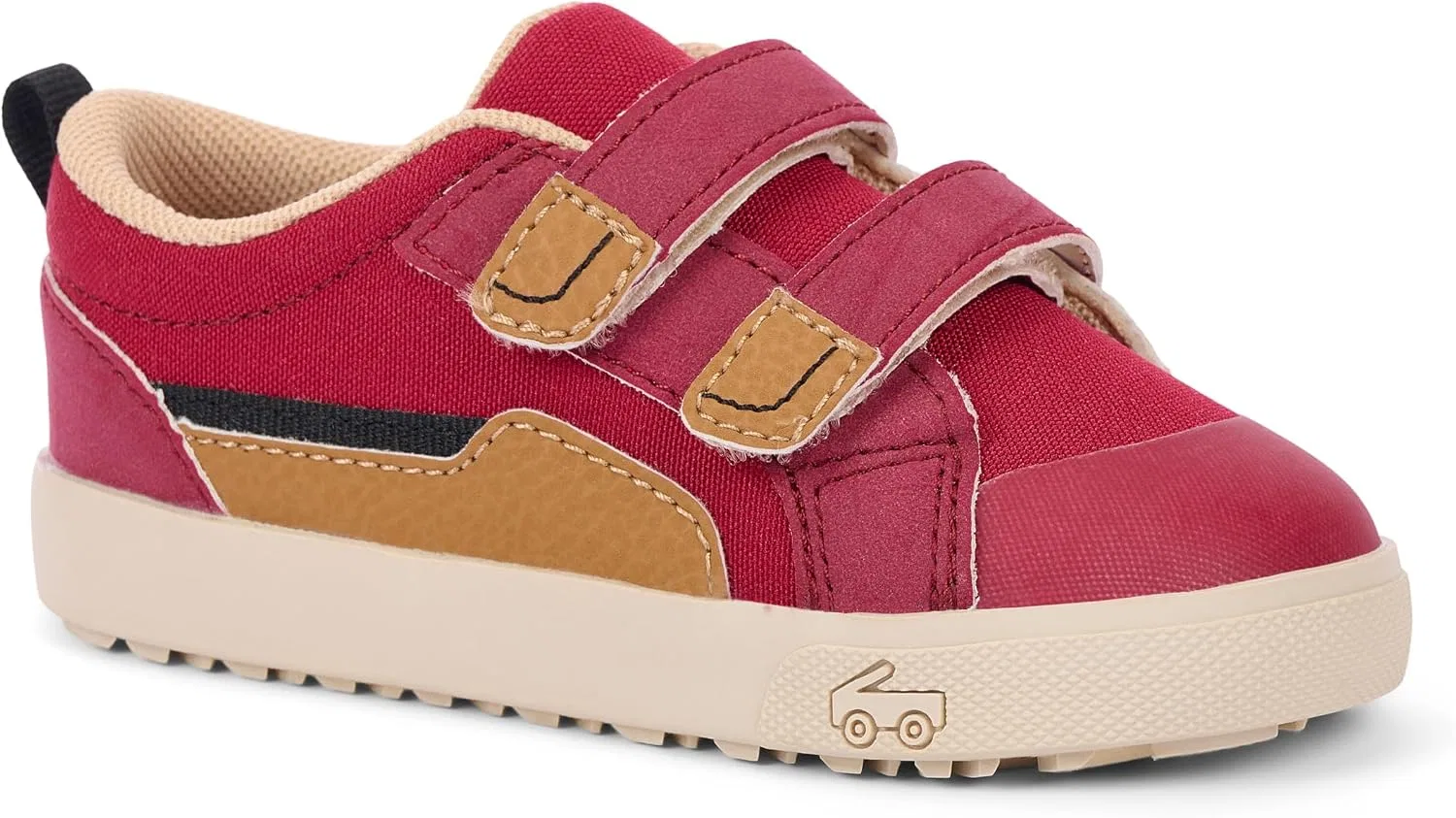 Детские кроссовки для девочек Riley See Kai Run, Maroon Red — фото 4