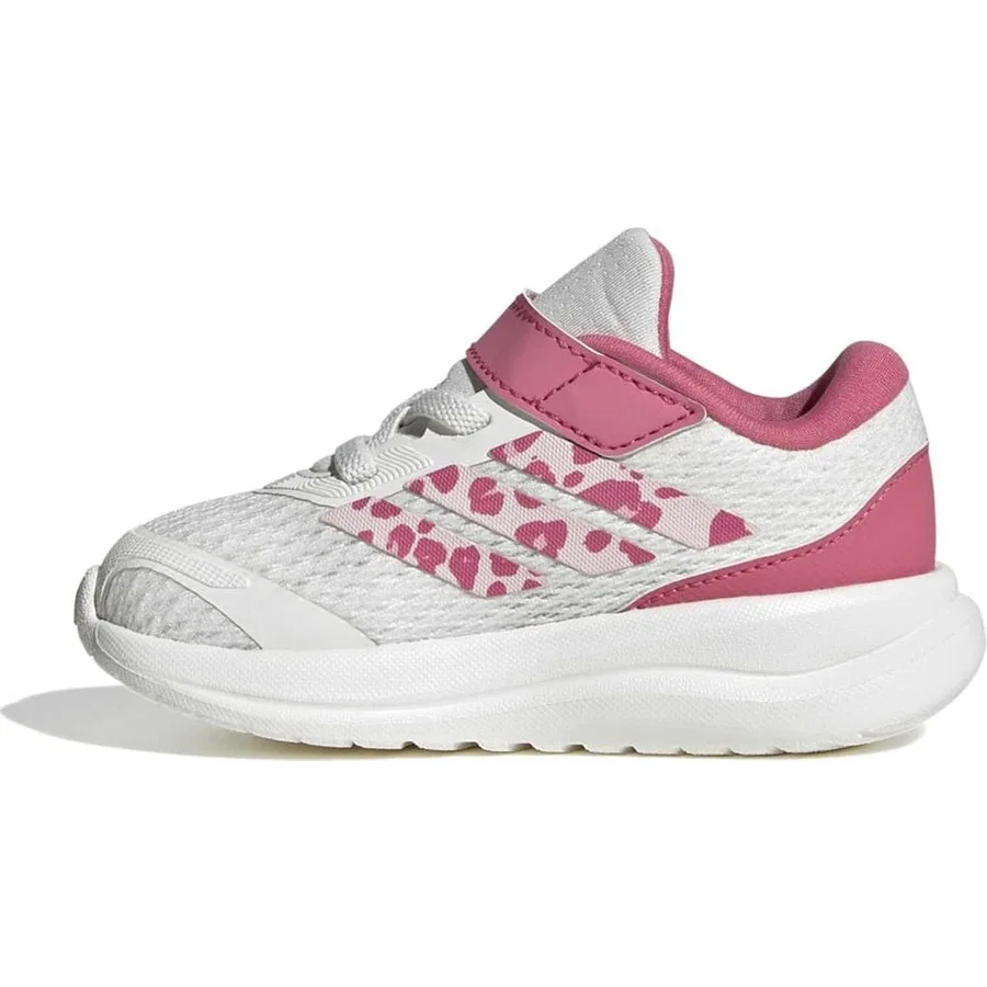 Детские кроссовки с длинным шнурком adidas Runfalcon 6 El I, Белый — фото 2