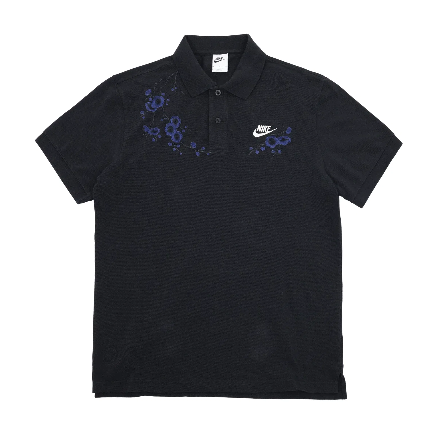 Детское поло с коротким рукавом Nike, Black