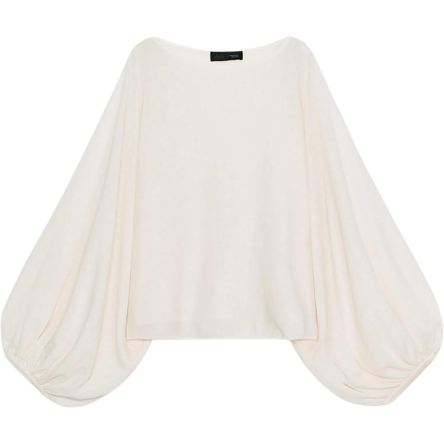 Женский свитер с лодочкой Other, ZARA, Medium Nude