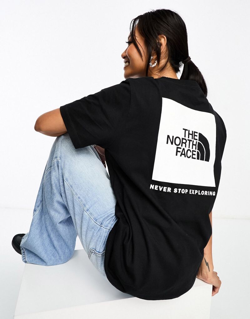 

Черная футболка The North Face NSE Box