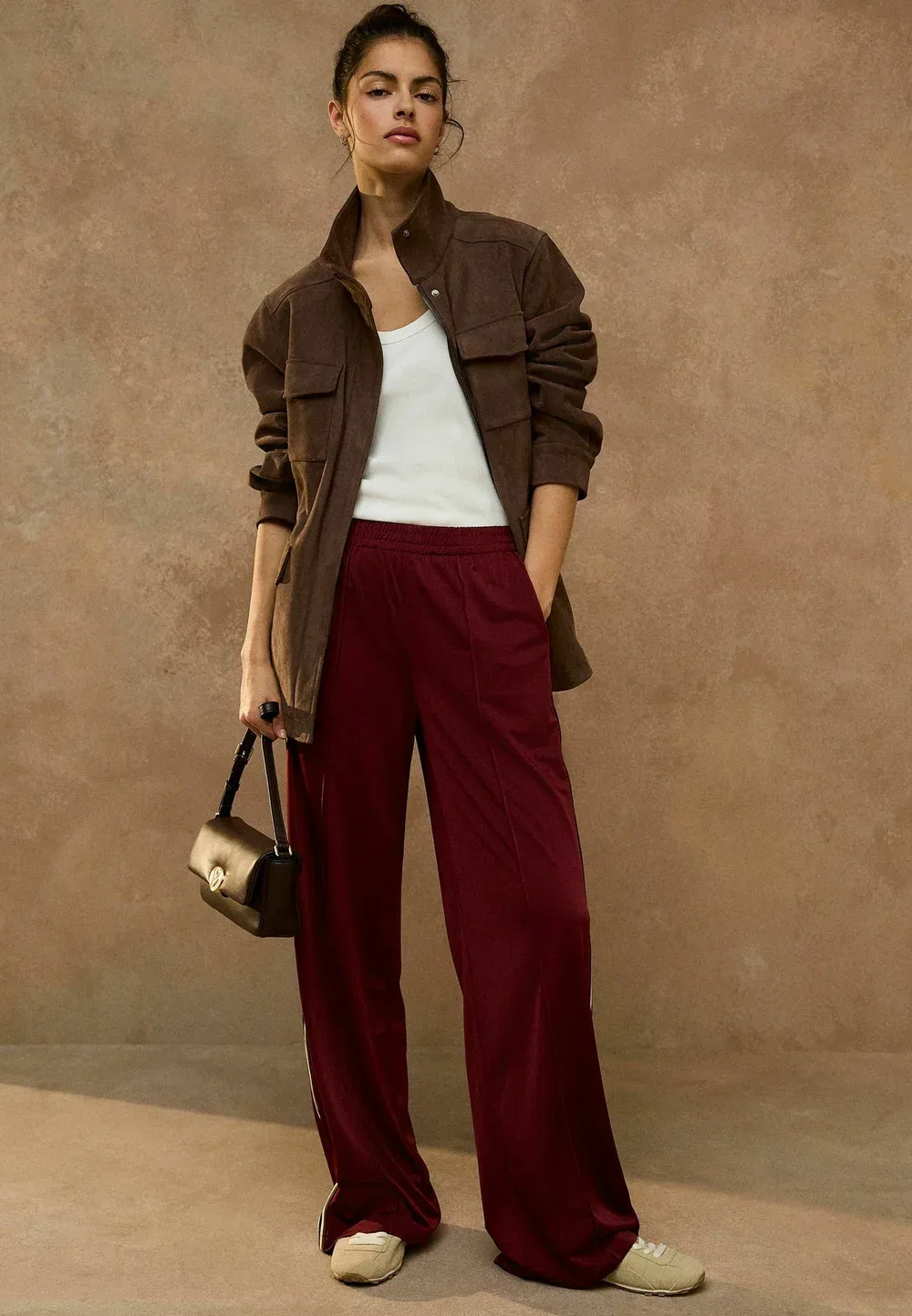 Куртка из искусственной кожи Next, Chocolate Brown