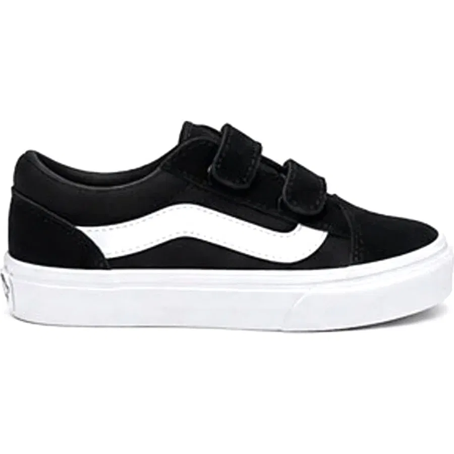 Детские кроссовки с принтом Vero Ls V Vans, Черный