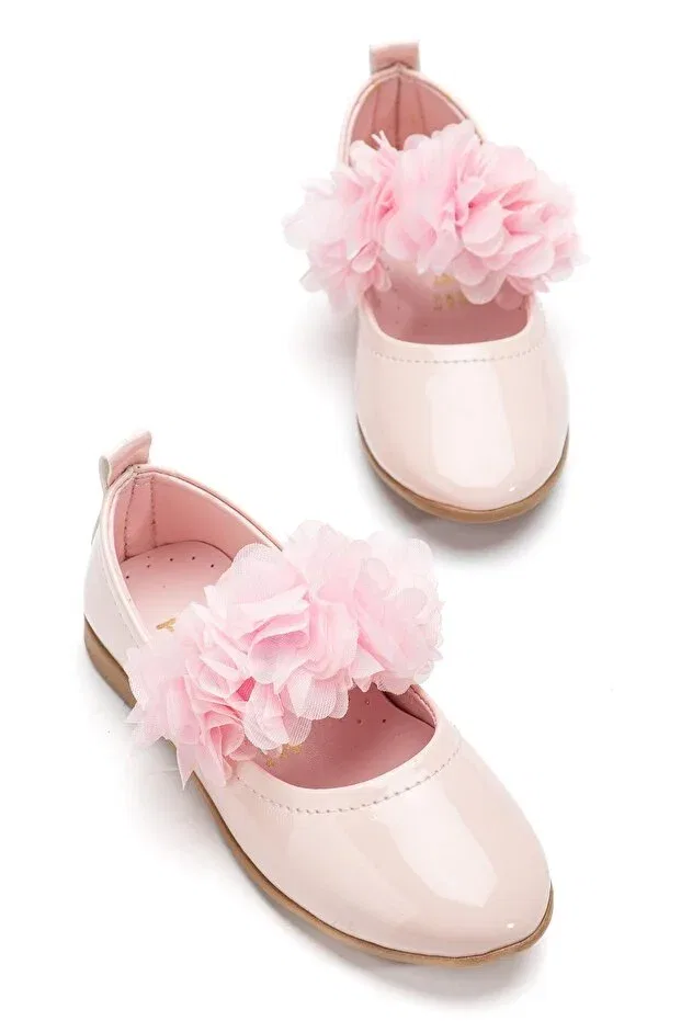 Детские балетки для девочек с бантом Shr Kids, Pink