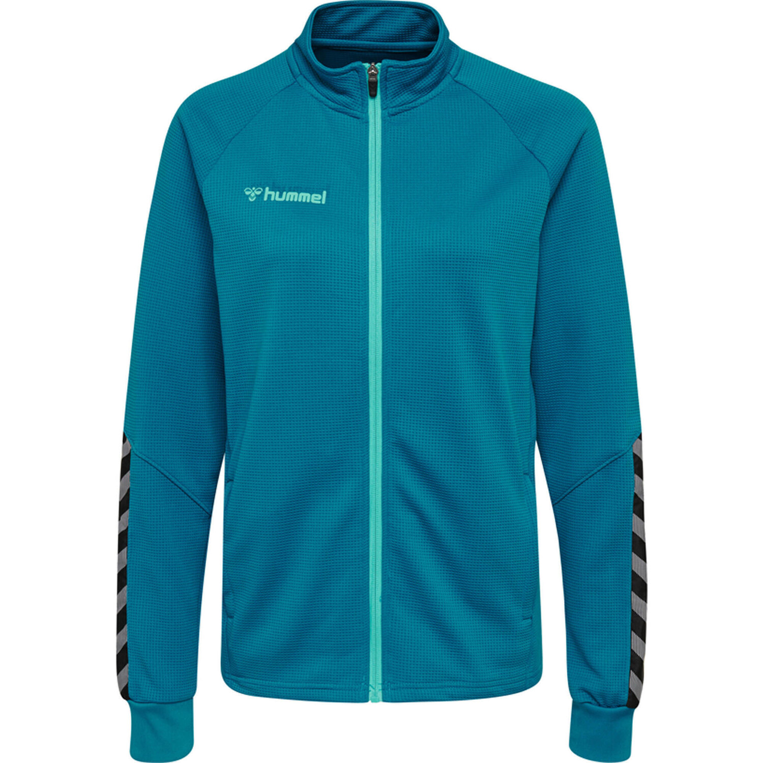 

Женская куртка Hmlauthentic с молнией из полиэстера HUMMEL, Берлинский синий