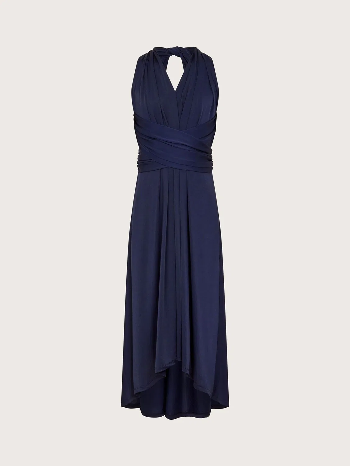 Платье макси Monsoon Tia Twist Prom, Blue — фото 2