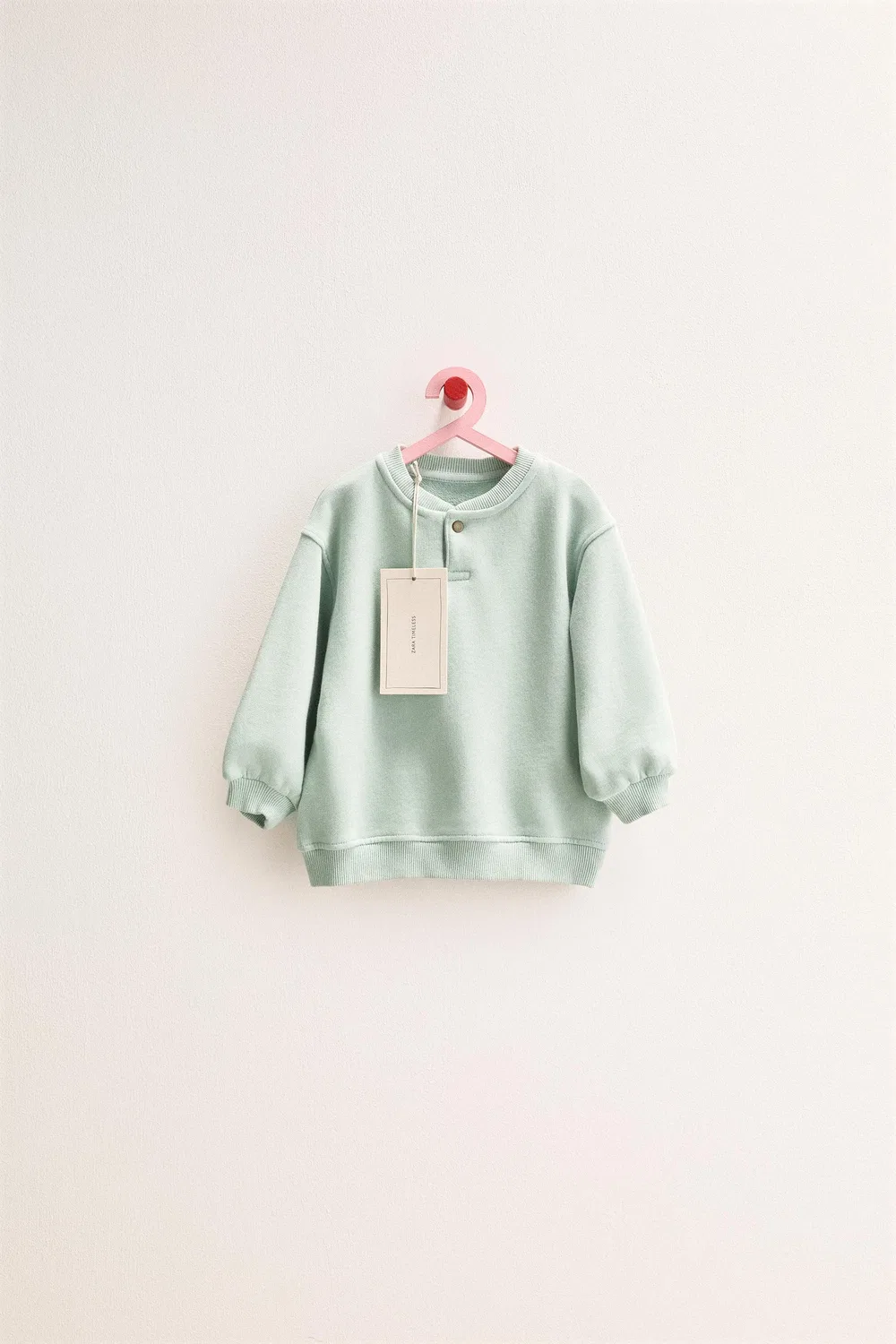 ZARA TIMELESS - ПРОСТАЯ ТОЛСТОВКА, Blue/Green