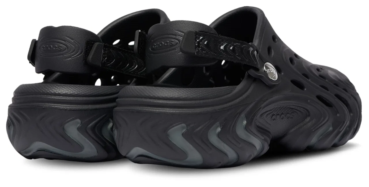 Детские клоги для мальчиков Echo II, Crocs, Black Black — фото 3