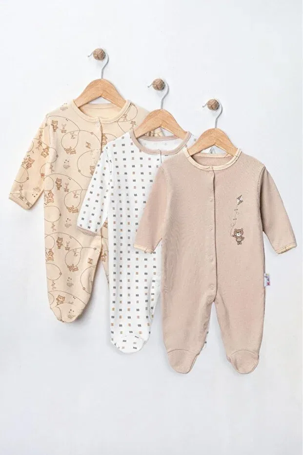 Детский комплект для новорожденных хлопковый Defne Lina Baby, Multicolor — фото 2