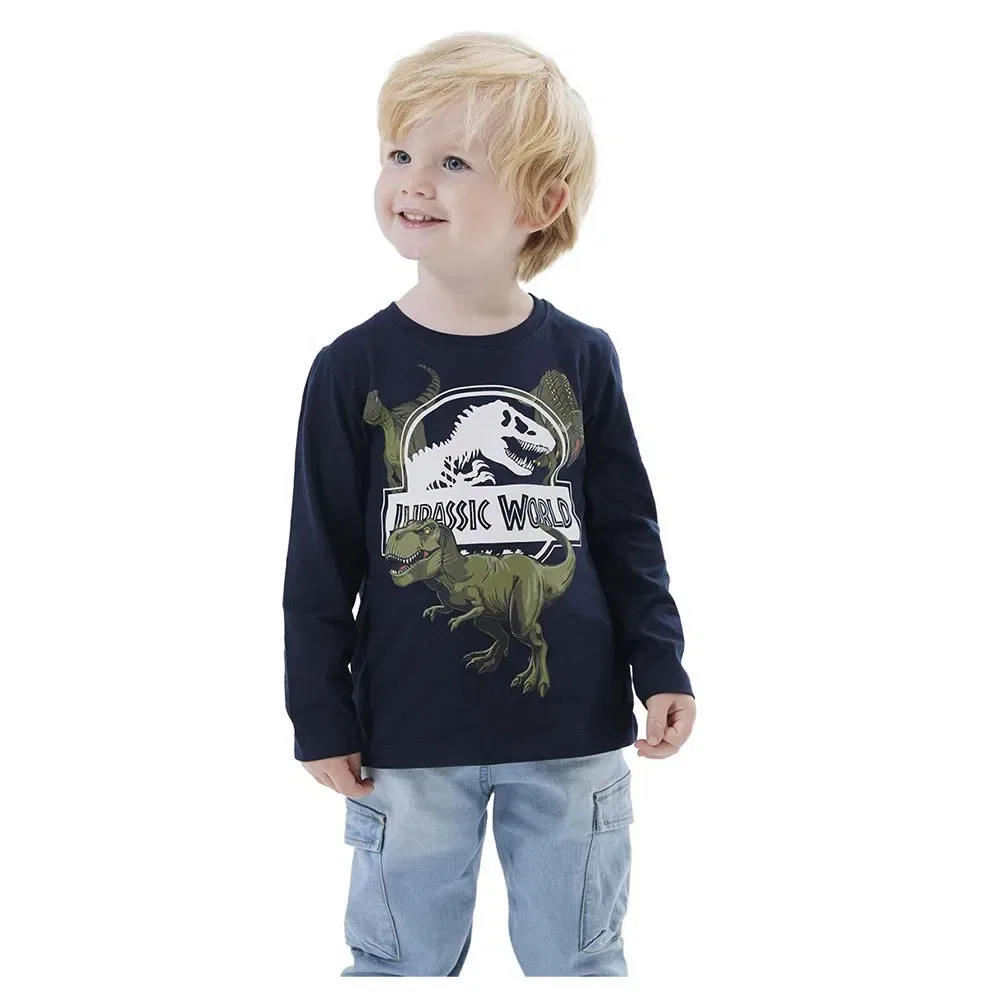 Футболка с длинным рукавом Nijal Jurassic Sky Name It, синий