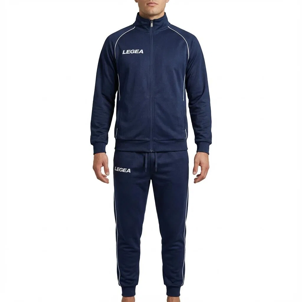 Детский спортивный костюм с молнией Legea, Blau / Weiss