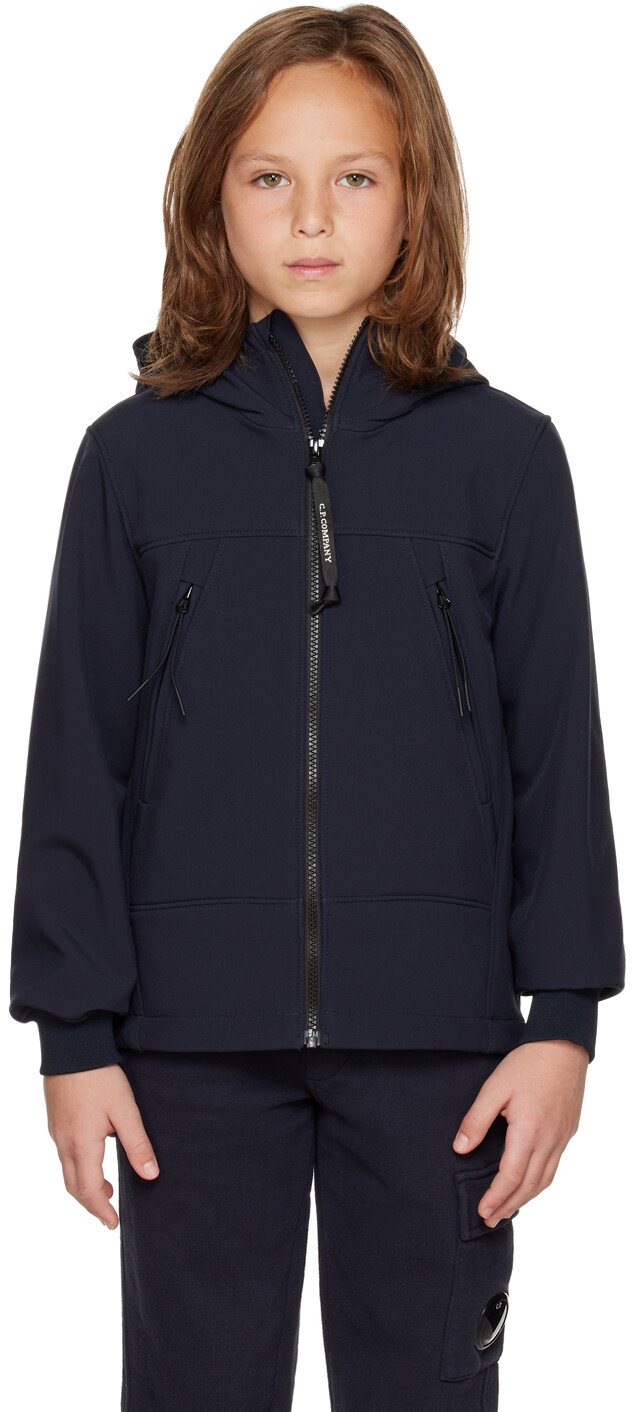 

Детская темно-синяя куртка Shell-R Goggle Jacket C.P. Company Kids, Синий, Детская темно-синяя куртка Shell-R Goggle Jacket C.P. Company Kids