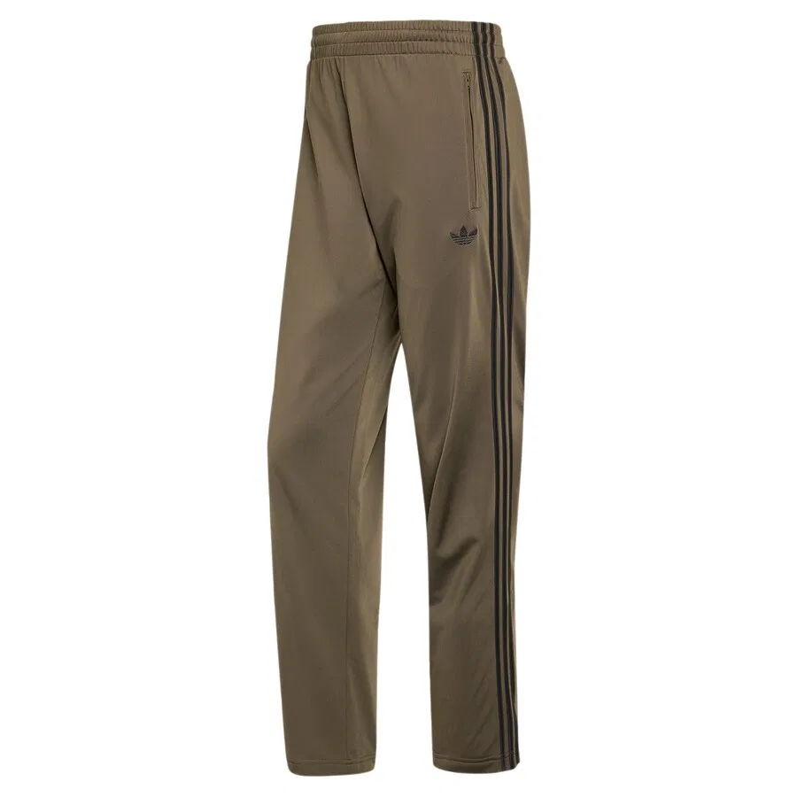 Брюки ADIDAS ORIGINALS Regular Pants 'Firebird' в коричневом цвете с пятнистым рисунком