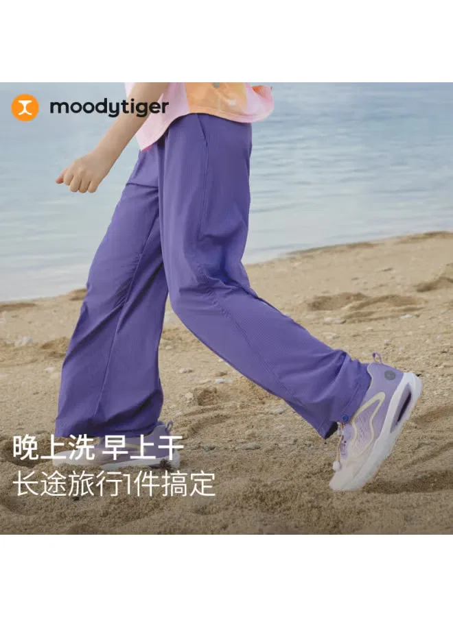 Брюки широкие легкие дышащие с быстрым высыханием Moodytiger, черный