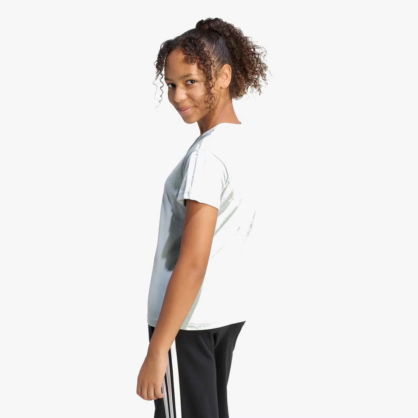 Футболка хлопковая Essentials Adidas, шалфейный — фото 3