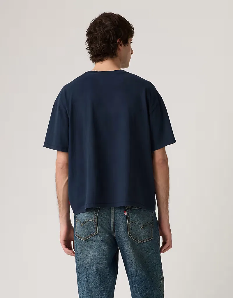 Футболка Levi's Boxy, синий — фото 2