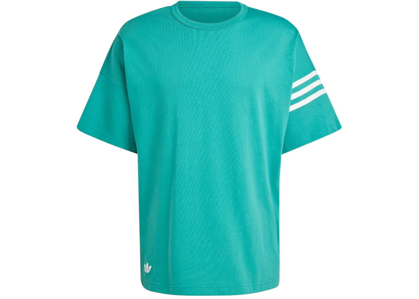 Мужская футболка с принтом Neuclassics Adidas, цвет Active Green