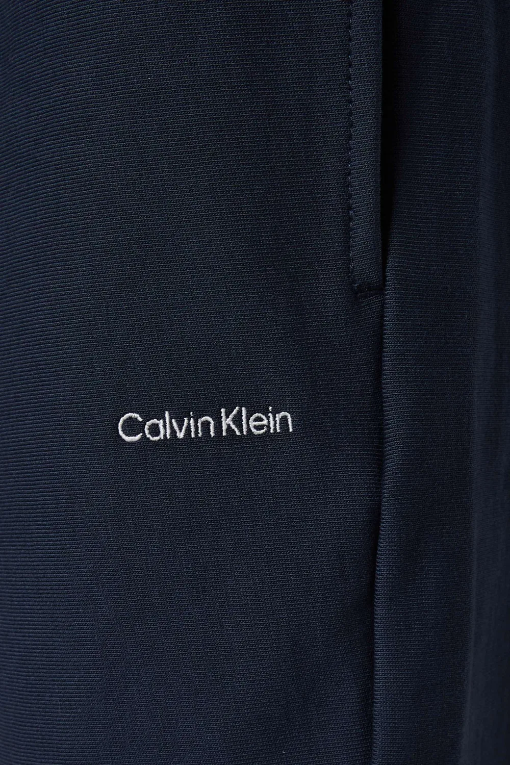Calvin Klein Штаны из футера с микро-логотипом, синий — фото 4