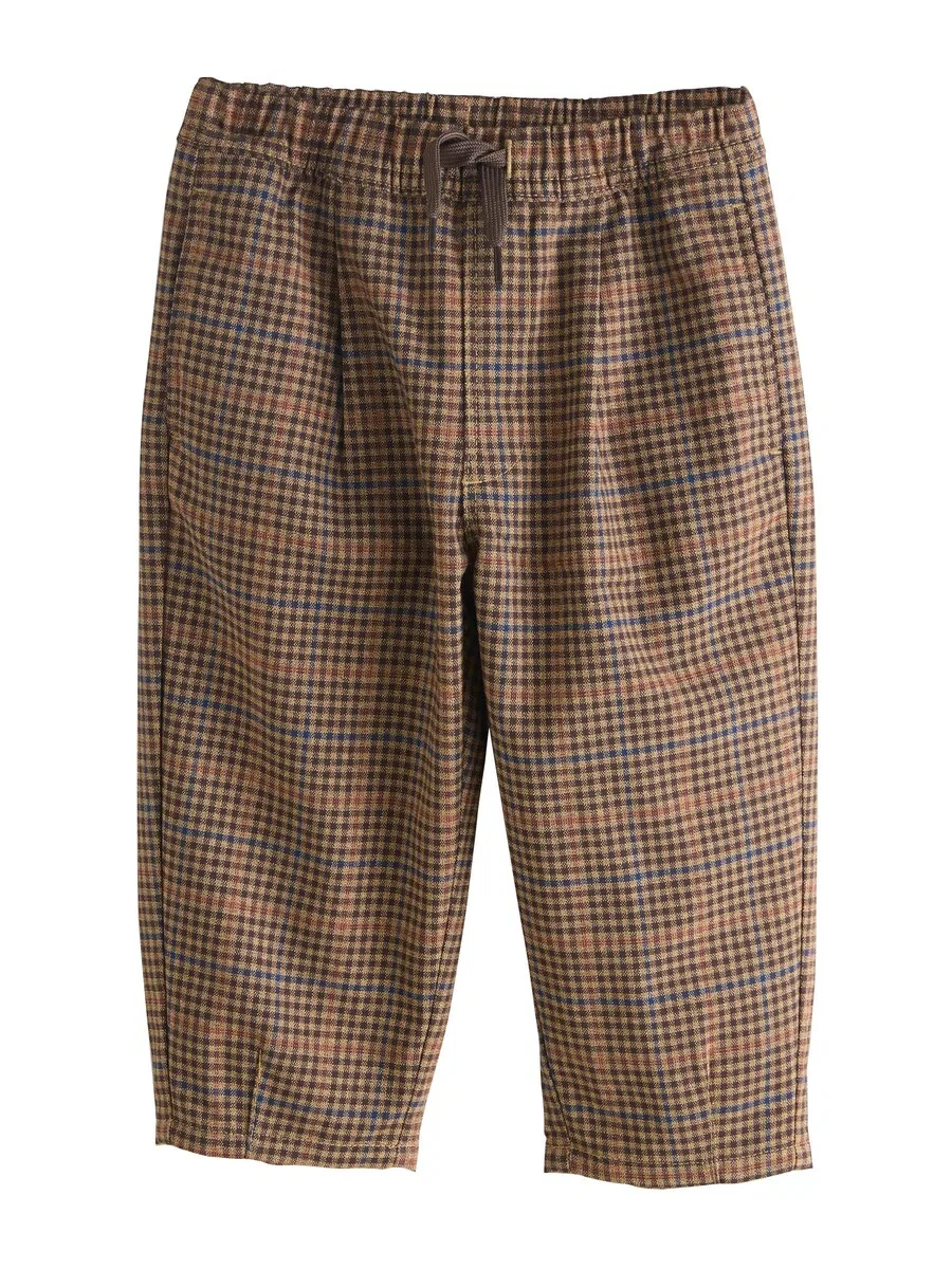 Брюки Next Barrel Pants 'Cosy Smart' в шоколадном цвете