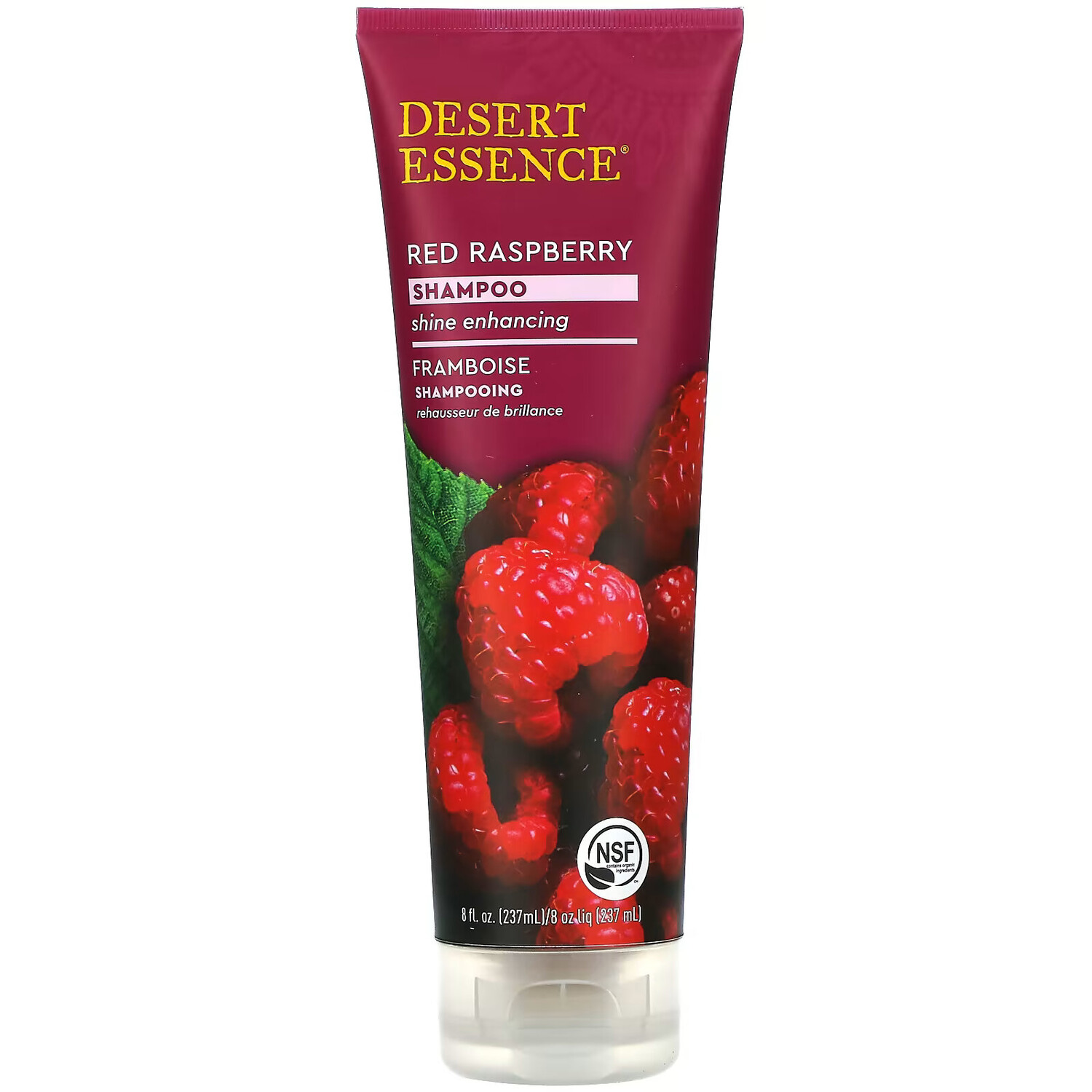 

Desert Essence, шампунь, красная малина, 237 мл (8 жидк. унций)