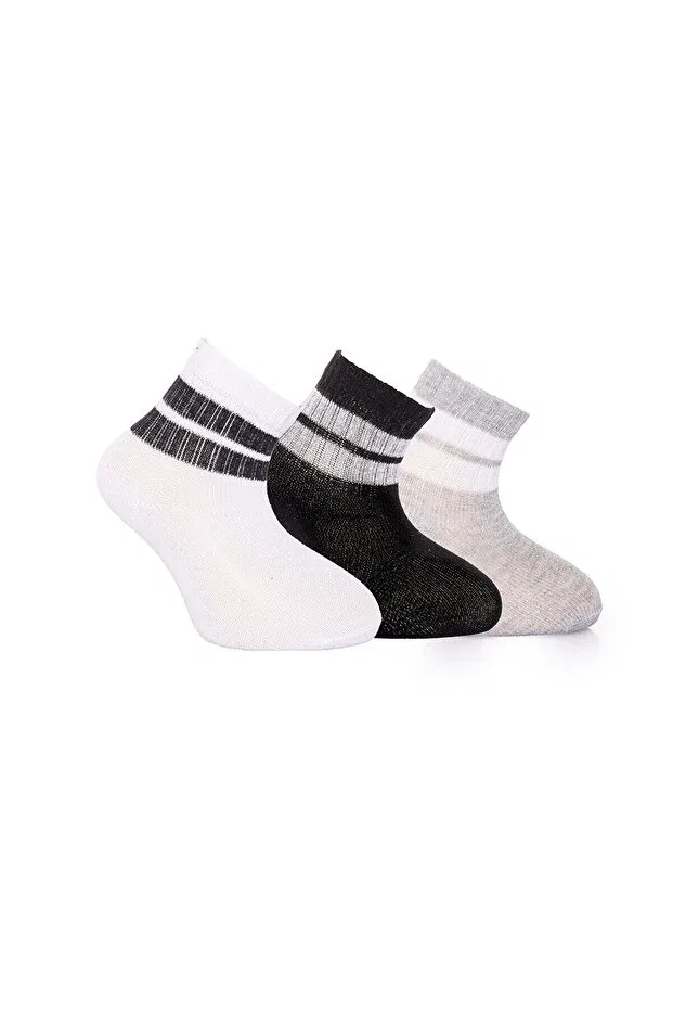 Детские носки для мальчиков набор 3 шт Hellobaby, Black Ebebek Hello Baby