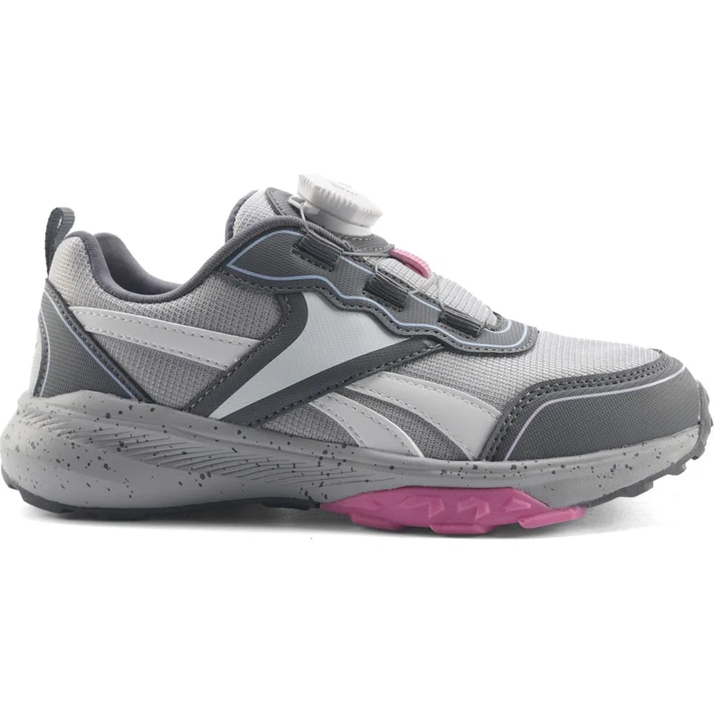 Кроссовки для девочек Reebok Poine One Trail, спортивные, серые — фото 2