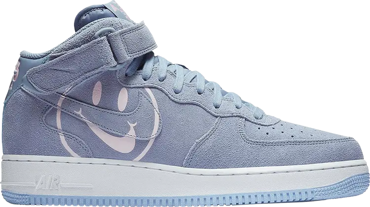 Кроссовки Nike Air Force 1 Mid 'Have A Nike Day - Indigo Fog', фиолетовый — фото 2