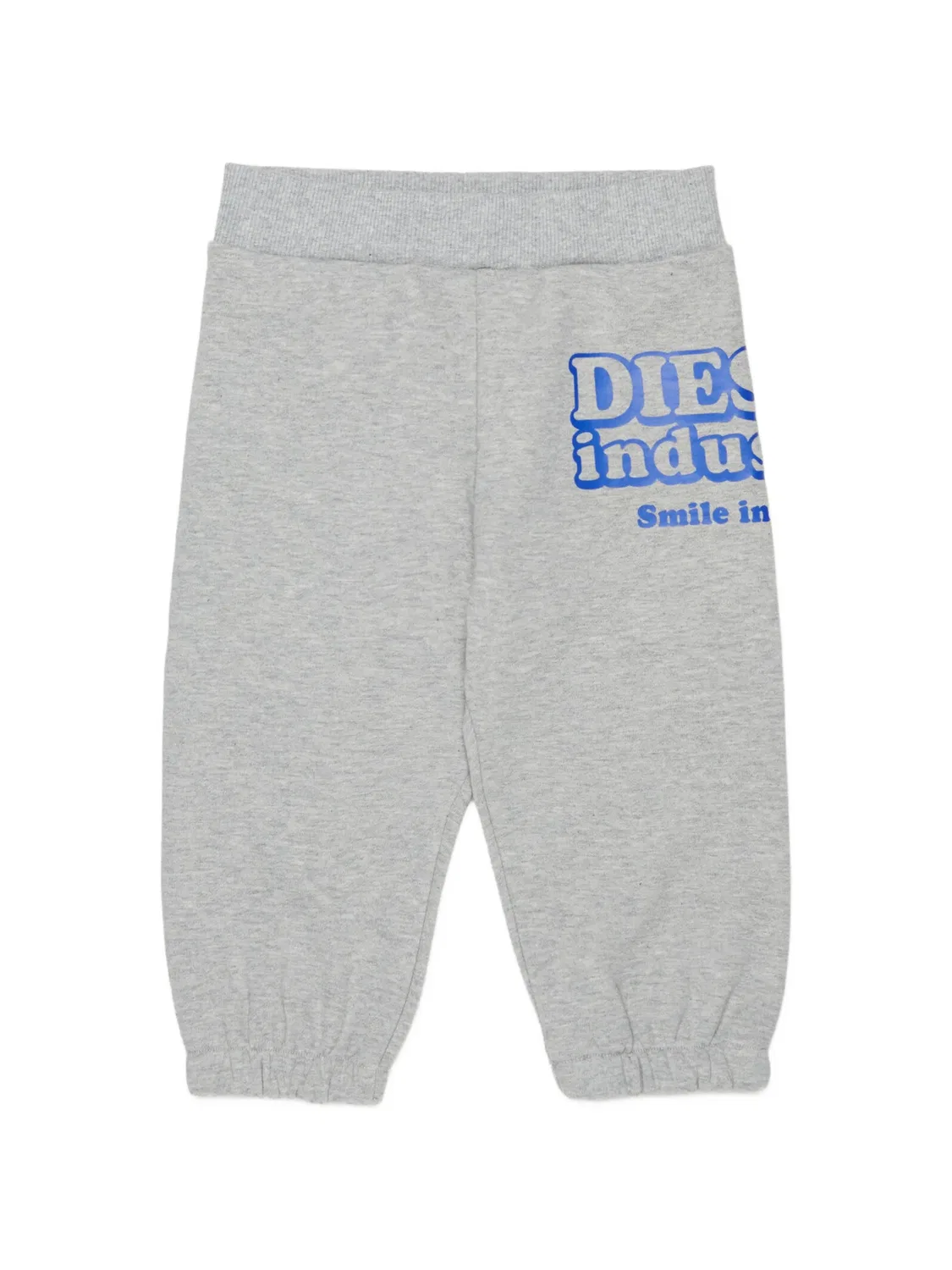 Спортивные брюки с логотипом Diesel Kids, серый