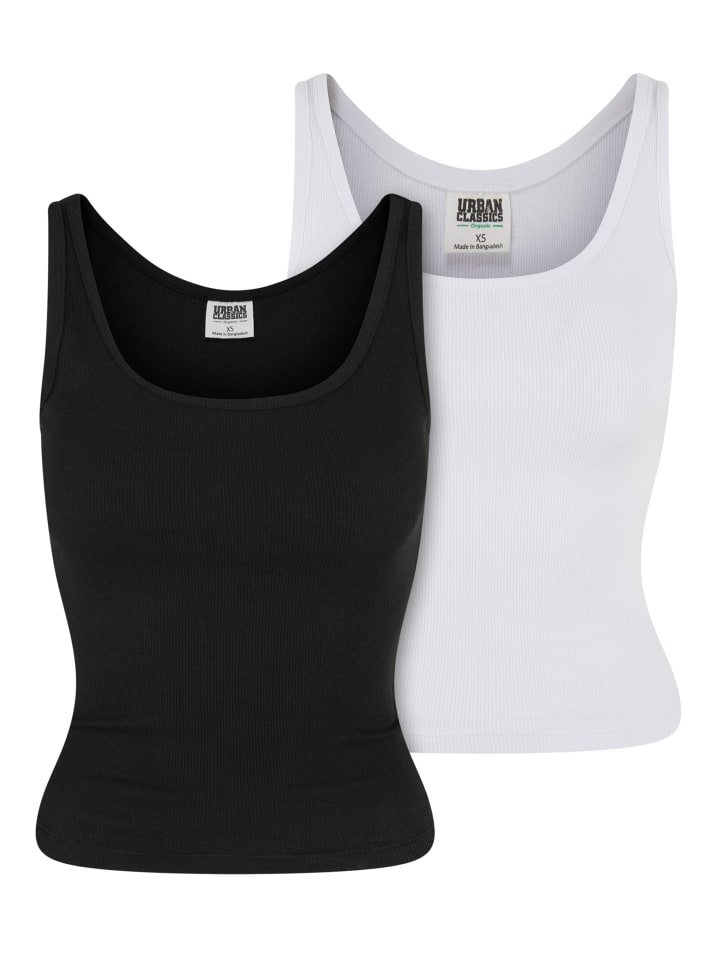 

Топ Urban Classics, цвет black+white