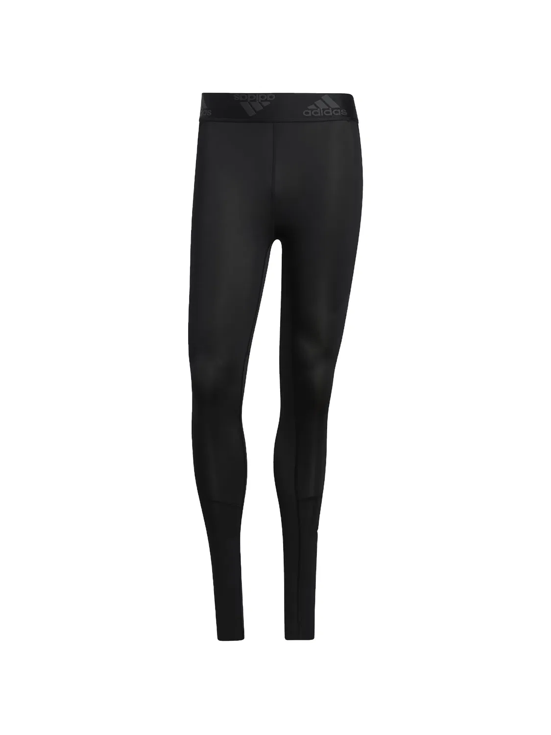 Длинные тайтсы с полосками 3-bar Adidas, черный