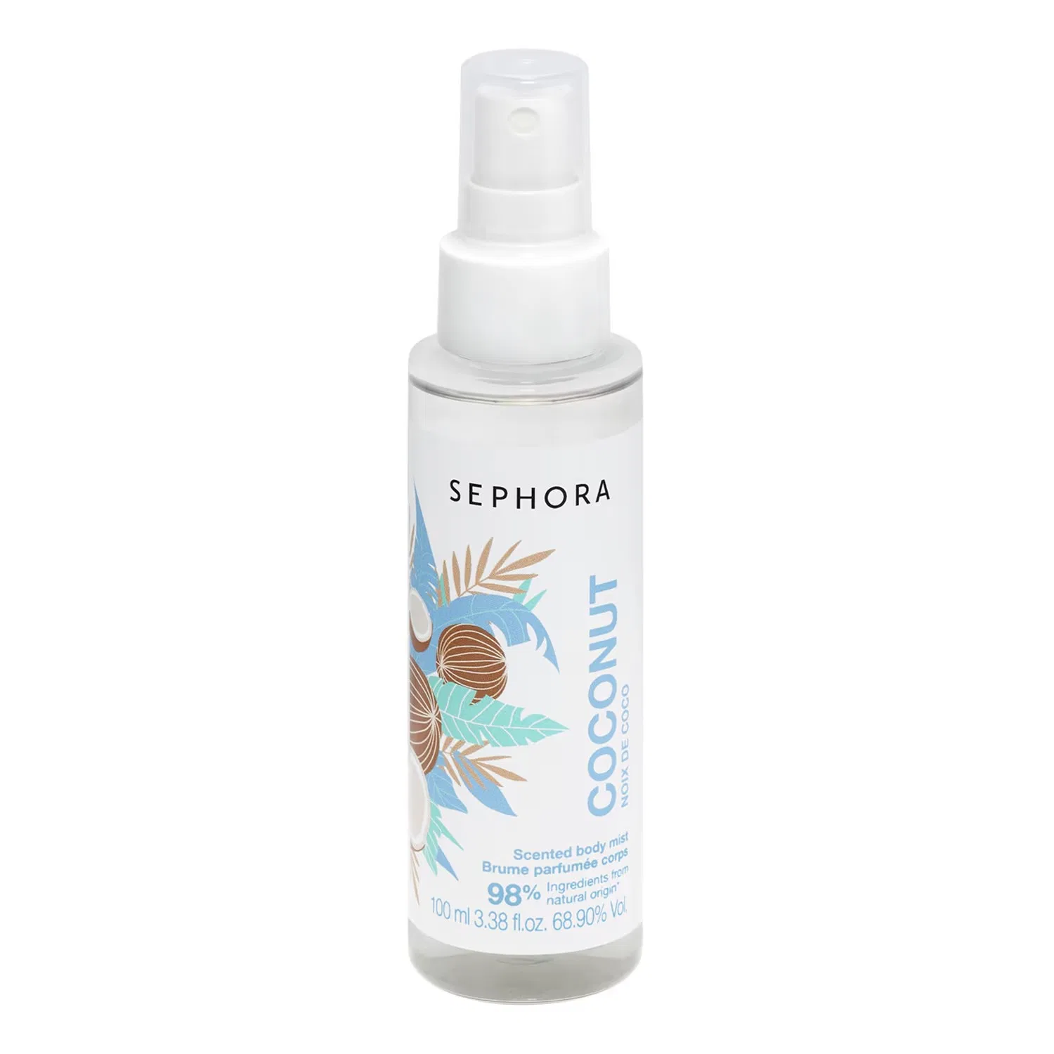 Парфюмированный спрей для тела и волос 100 мл с ароматом кокоса SEPHORA COLLECTION, Coco