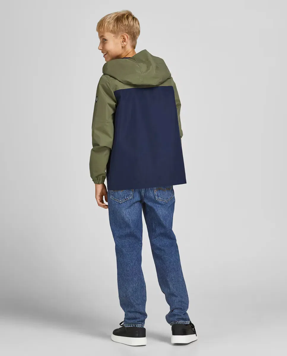 Детские джинсы для мальчиков с эффектом потертости Jack & Jones, Azul — фото 2