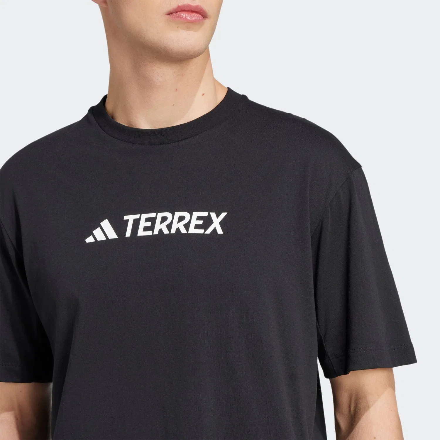 Детская футболка с логотипом Adidas TERREX, Black — фото 4