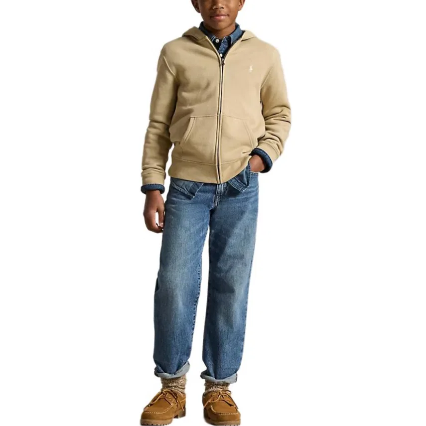 Детская толстовка с длинным рукавом Classic Khaki Teenagers Polo Ralph Lauren, Classic Khaki — фото 4