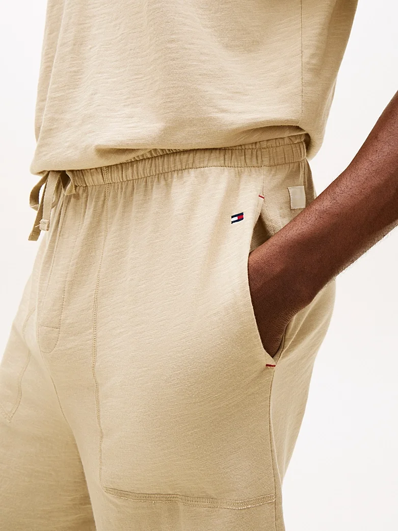 Шорты Tommy Hilfiger Essential Textured Jersey Pyjama, сандаловое дерево — фото 3