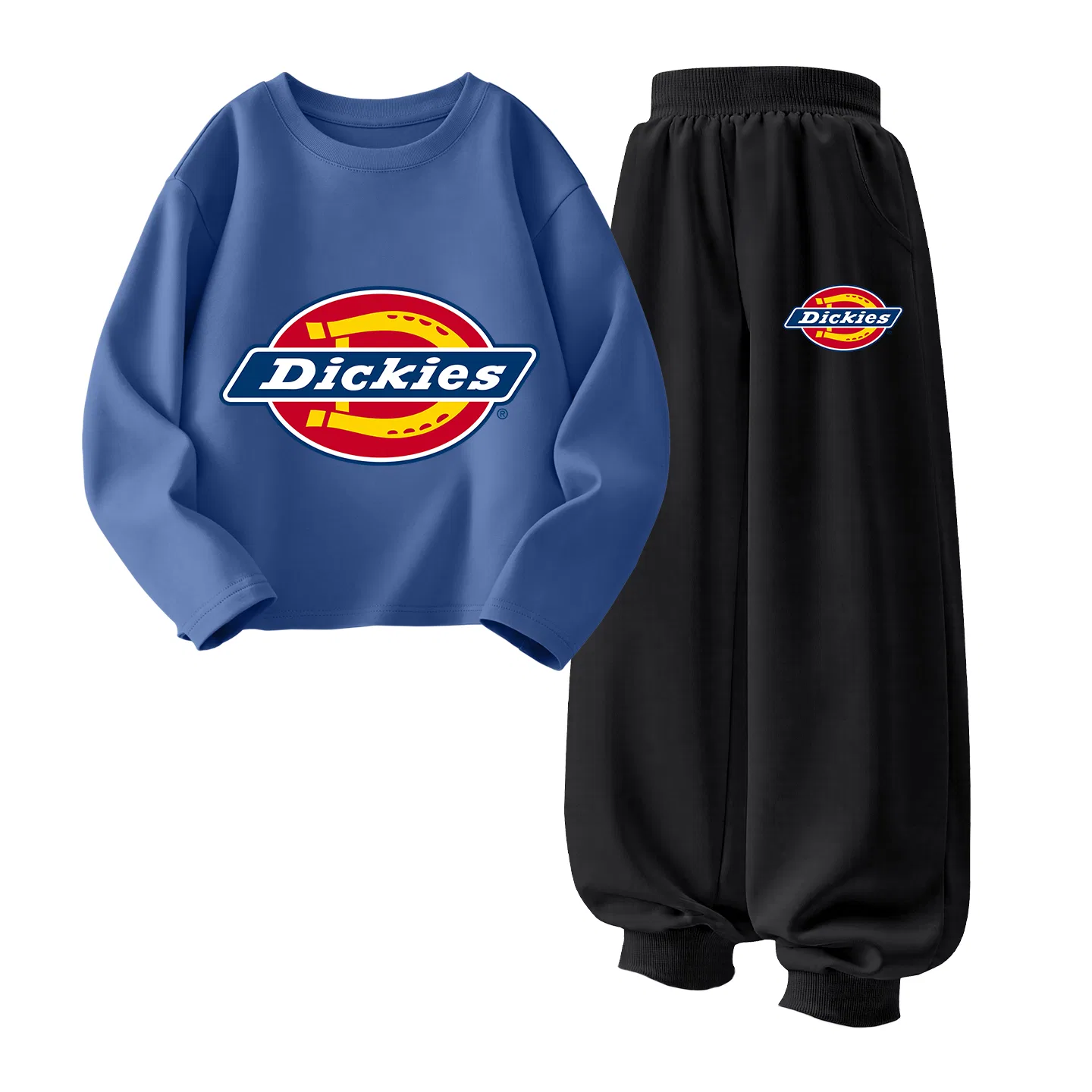 Детский спортивный костюм Casual Sportswear Dickies, Standard Gray Blue/Standard K Black