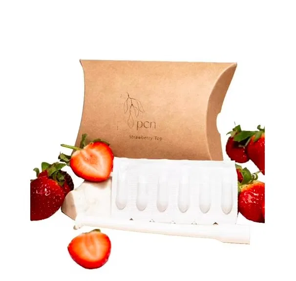 Увлажняющие суппозитории, Strawberry Flavored & Scented Moisture Melts, Personal Care Nourishment, 5 шт