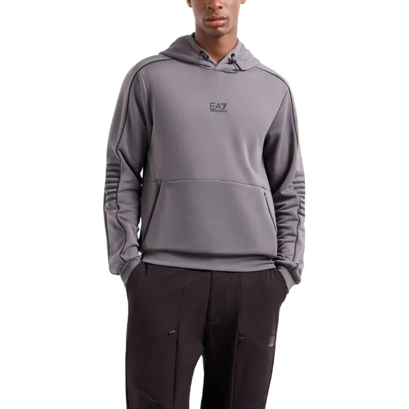 Мужской свитшот Emporio Armani EA7, Gray — фото 3
