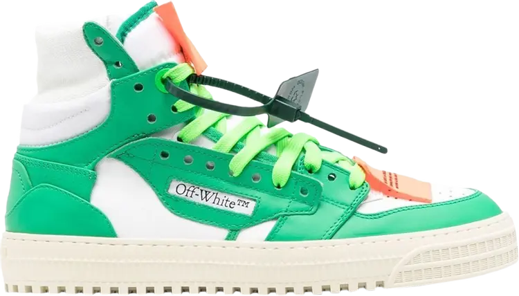 

Кроссовки Off-White Off-Court 3.0 High White Green, зеленый