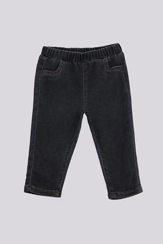 Детские брюки для девочек хлопковые Gb Baby Basic, Black