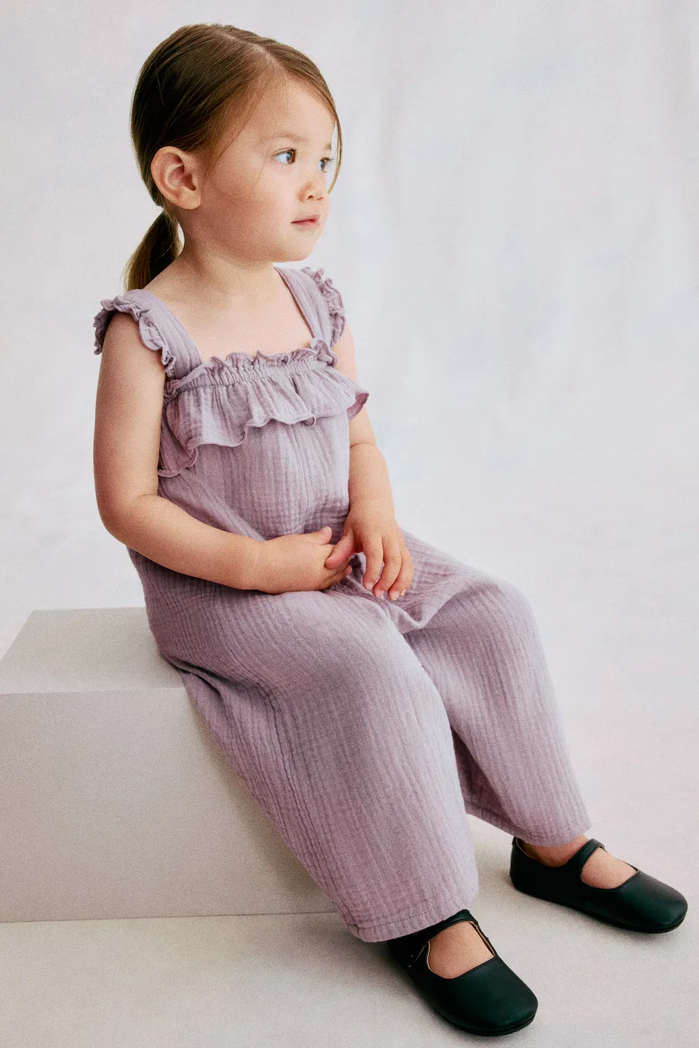 Комбинезон из хлопчатобумажной муслиновой ткани H&M, Helllila — фото 2