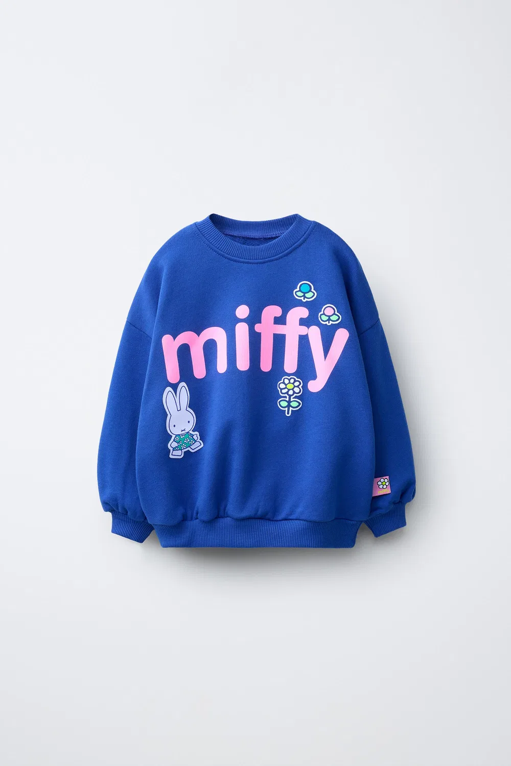 Толстовка с нашивкой MIFFY MERCIS BV ZARA, Bluish