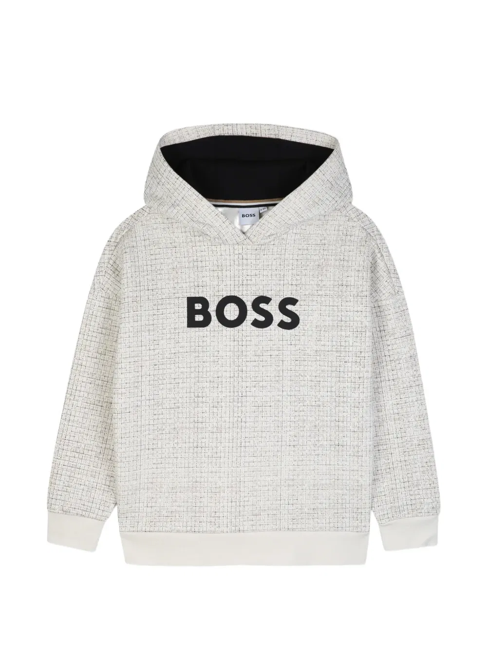 Худи с капюшоном BOSS Kidswear, белый